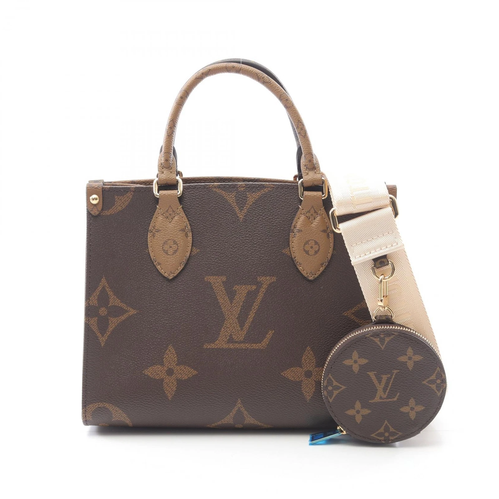 LOUIS VUITTON（LV） Borsa a tracolla Louis Vuitton OntheGo PM a mano M46373 Monogram Giant Reverse