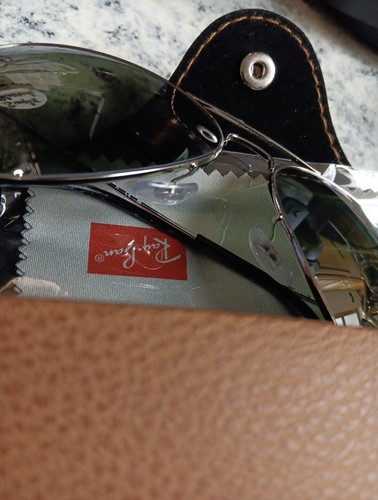 Ray-Ban RB3025 Unisex Aviator Sunglasses Silver/Grey - Picture 3 of 5