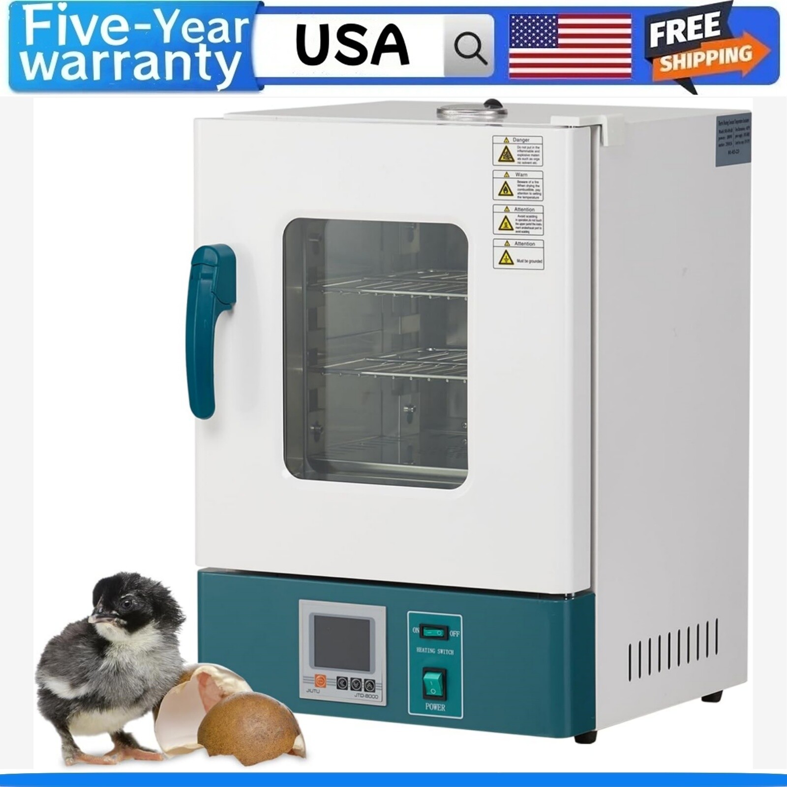 20L RT 5-70℃ Digital Lab Incubator for Microbiology & Scientific Research