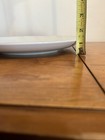 LAGUNA by MIKASA ~ PATTERN #6144 ~ 12" ROUND CHOP PLATE / PLATTER ~ GOLD TRIM — photo 3