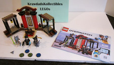 LEGO OVERWATCH 75971 HANZO VS. GENJI INVENTORIED COMPLETE W/ MINIFIGS & MANUAL