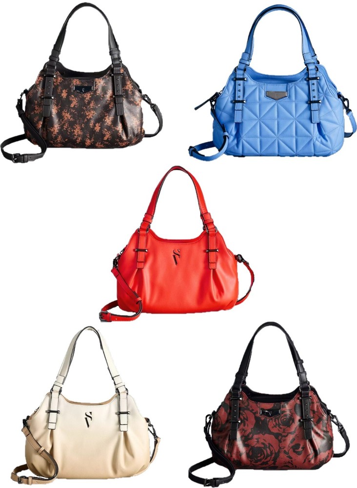 NWT Simply Vera Vera Wang Buena Satchel Bag - 5 Colors