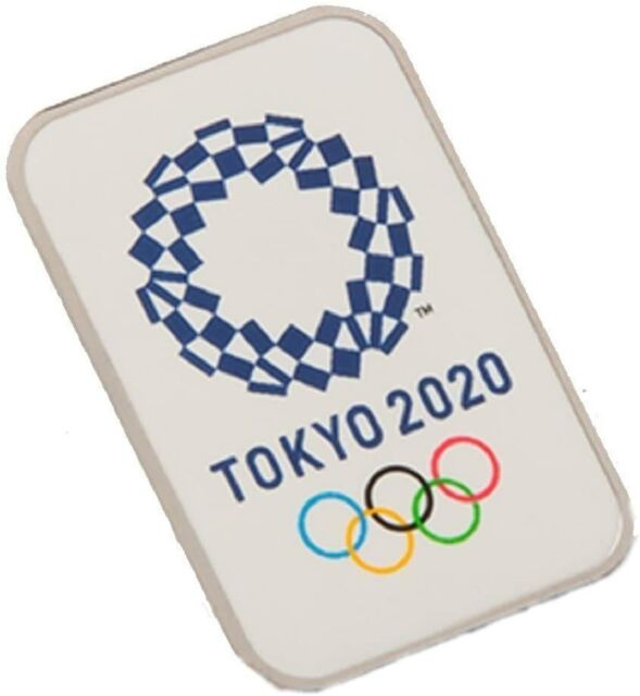 Tokyo 2020 Olympic Games Original Official Emblem Pin Badge 