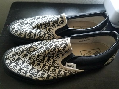 vans slip on checkerboard custom