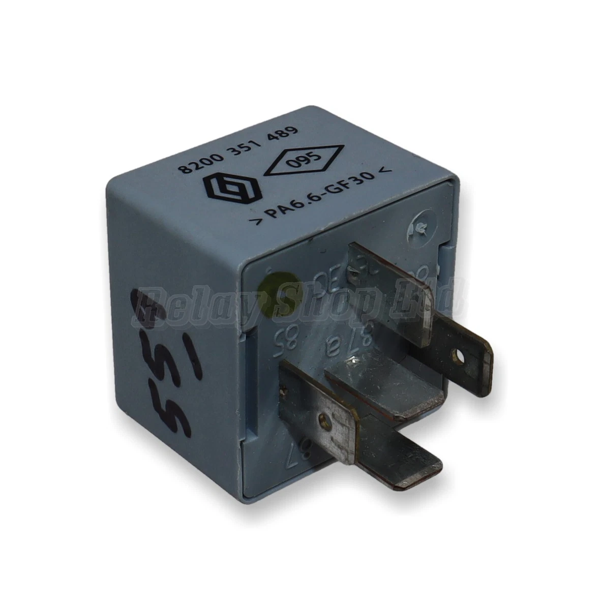 559-Renault (2009-2017) 5-Pin Grey Relay 8200351489 G. Cartier 