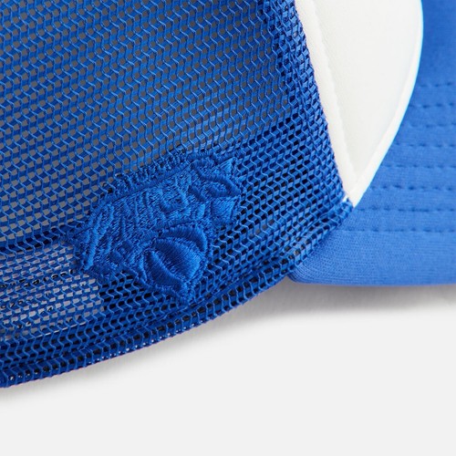 Kith Kids & New Era for the New York Knicks Skyline Trucker Cap In Royal FW24 - Picture 5 of 10