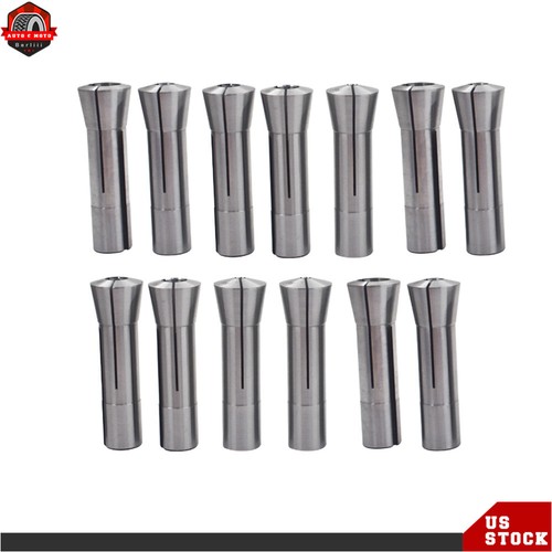 Precision R8 Collet Set 13pc Mill Collets Set ?C Collets for Mill Machine New - Picture 2 of 10