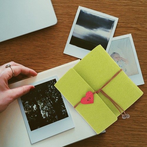 4 Pieces Liebe Kreatives Gebundenes -Fotoalbum Wachstumspaar Für Kinder - Bild 12 von 12