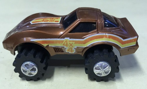 Vintage 1981 Rough Riders 4x4 LJN Toys Copper Brown Corvette RARE Stompers - Picture 12 of 13