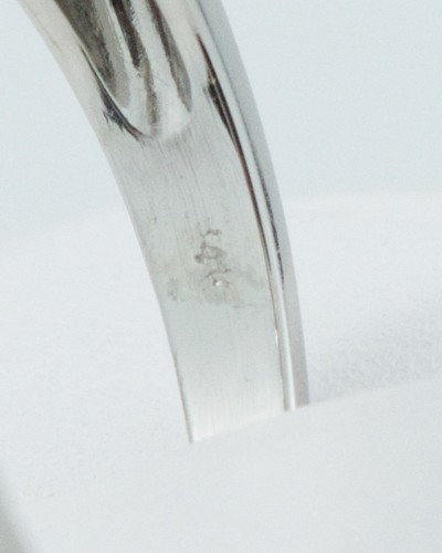 14K White Gold 1.25TCW Diamond Women's Engagemenet Ring - Picture 4 of 4