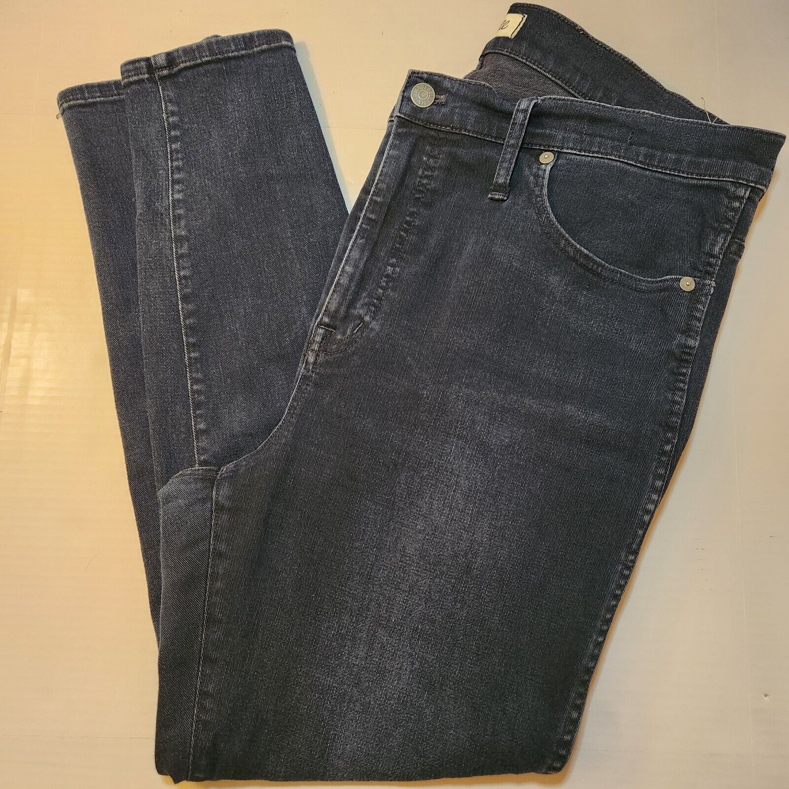 Madewell Jeans Womens Size 33 Blue 10" High Rise … - image 1