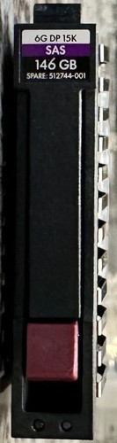 HPE 512744 512544 146GB 15K SAS HDD EH0146FAWJB ST9146852SS 6G HARD DRIVE 2.5” - Afbeelding 3 van 4