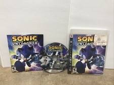 Sonic Unleashed (Sony PlayStation 3 PS3, 2008) Complete With Manual