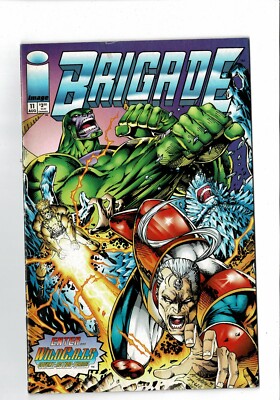 Image Comic BRIGADE Vol. 2 No. 11 August 1994 $2.50 USA
