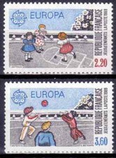 1989 FRANCE TIMBRE Y & T N° 2584 et 2585 Neuf * * SANS CHARNIERE