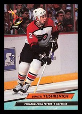 Dimitri Yushkevich #161 1992-93 Ultra Philadelphia Flyers Hockey