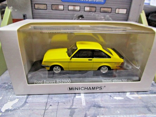 FORD Escort MKII RS 2000 RS 2000 Sport giallo giallo 1975 Minichamps 1:43 - Foto 4 di 4