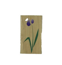 Artistic Iris Wood Mounted Rubber Stamp, Hero Arts, F2438, Flower, Floral, Sprin