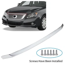 Hood Molding For Toyota Avalon 2005-2010 Front Grille Cover Chrome Trim