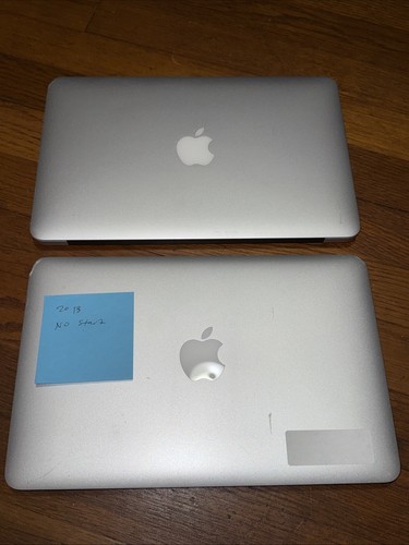 Lot Of 2 2013 MacBook Air 11in FOR PARTS BROKEN LOCKED NOSSD NOBATTERY