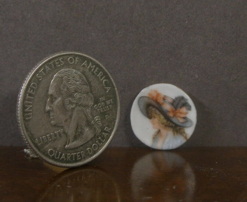 1/2" ~ Hälfte ~ Display Teller ~ Puppenhaus ~ UK ~ Maßstab 1:24 ~ gemarkt ~ Möbel - Bild 2 von 5