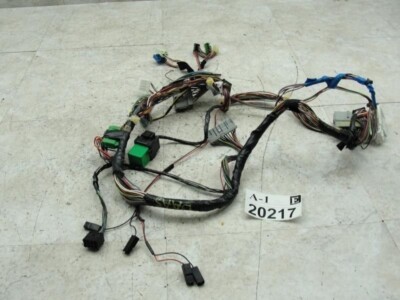 2002 Freelander Rear Back Trunk Body Panel Wire Wiring Harness Cable OEM