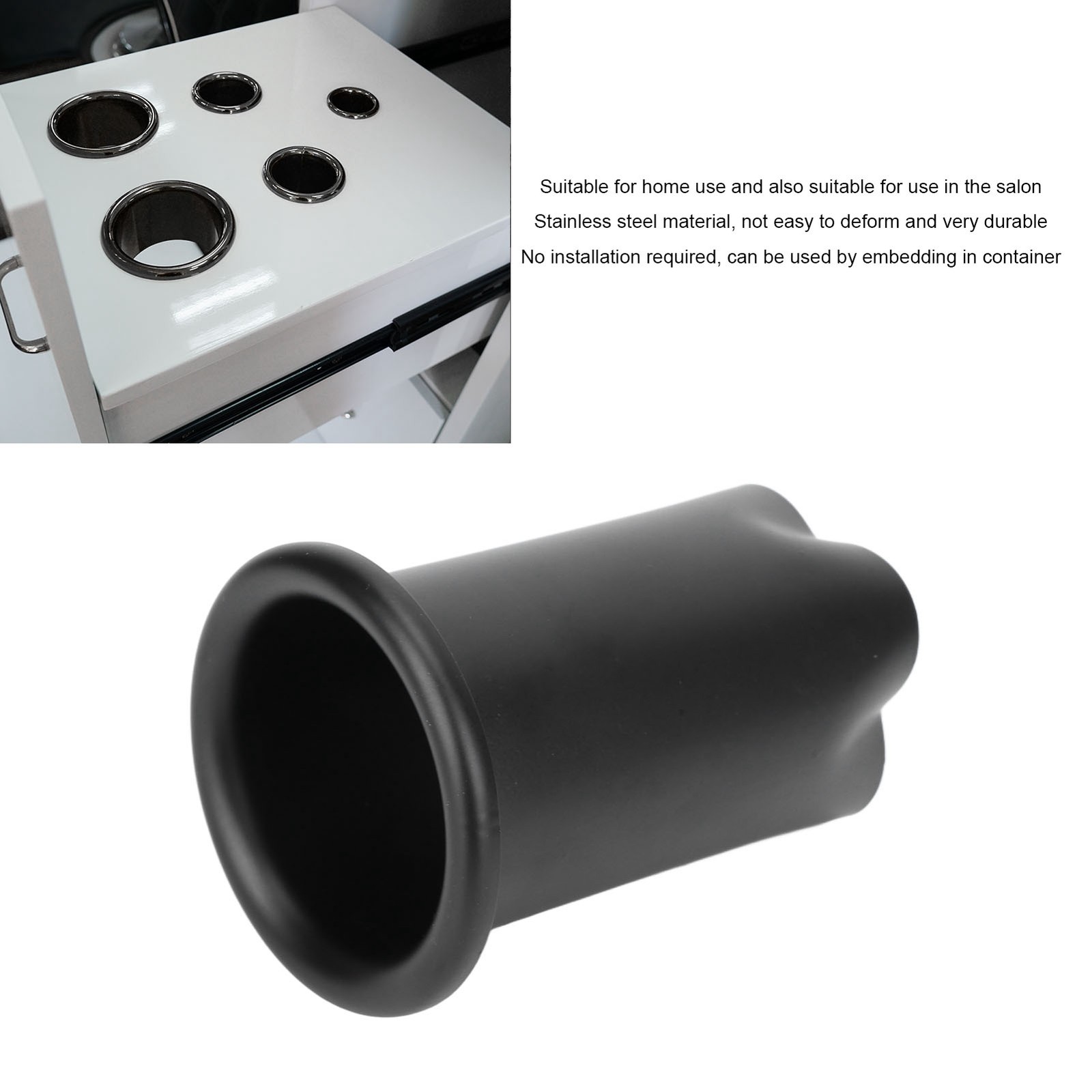 ༝Hair Dryer Holder Stainless Steel Blow Shelf Blower Rack For Home Salon Bath