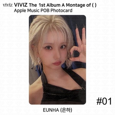 VIVIZ The 1st Album A Montage of () POB Photocard KPOP K-POP EUNHA