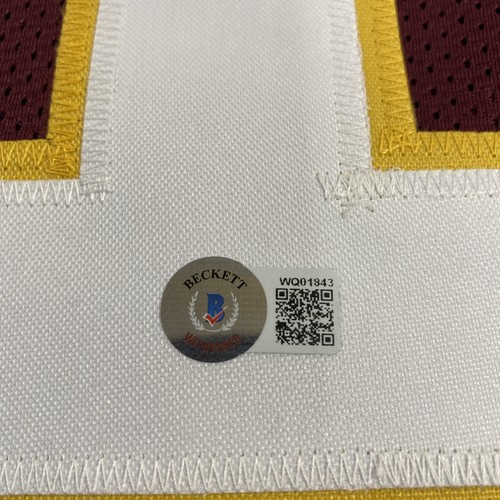 J.D. Maglia McKissic Washington Redskins firmata autografata XL Beckett certificato di autenticità - Foto 5 di 8