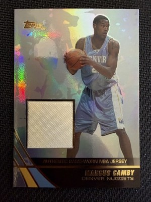 2003-04 TOPPS JERSEY EDITION MACUS CAMBY NUGGETS JERSEY JE-MC