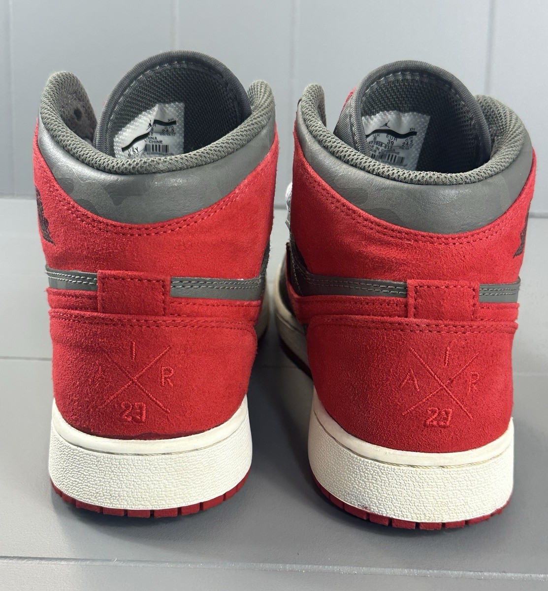 Size 6.5 (GS) - Jordan 1 Retro Prem High Bred Camo for sale online