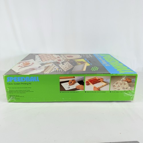 Vintage Speedball Fabric Screen Printing Kit 4525 - Picture 2 of 15