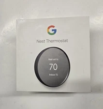Google Nest Smart Thermostat G4CVZ Smart WiFi  Pre-Owned 