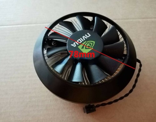 Kühler Lüfter für NVIDIA GTX650 GT640 GA61B2U 78mm Public Version Grafikkarte - Bild 3 von 4
