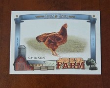 2020 Topps Allen & Ginter's - Down on the Farm #DF-CH Chicken
