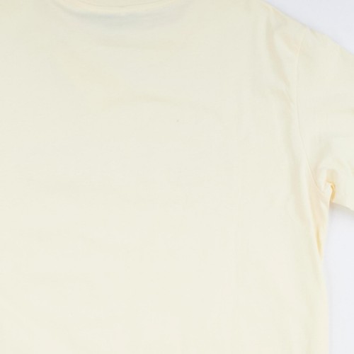 T-shirt gialla WALES BONNER cotone biologico girocollo vestibilità rilassata media prezzo consigliato 205 - Foto 7 di 10