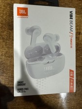JBL Vibe Beam True Wireless Bluetooth Earbuds White 