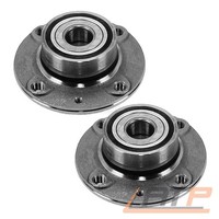 2X Radnabe Radlager Hinten FÜR Citroen C4 Peugeot 307