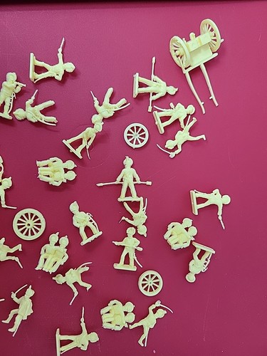 Lot of Airfix Plastic Model 1/72 HO/OO Napolionic French/British Unpainted - Picture 7 of 7