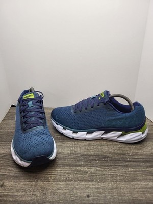 Hoka One One Elevon Shoes Mens Size 9.5 Blue White Running Athletic Sneakers