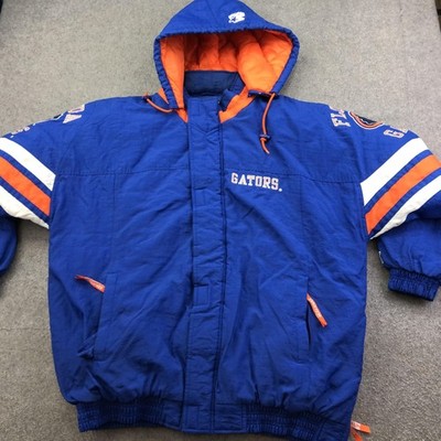 Vintage Florida Gators Jacket Mens XL Blue NCAA Football Starter