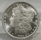 1884-S Morgan Silver Dollar $1 90% Silver Beautiful Coin