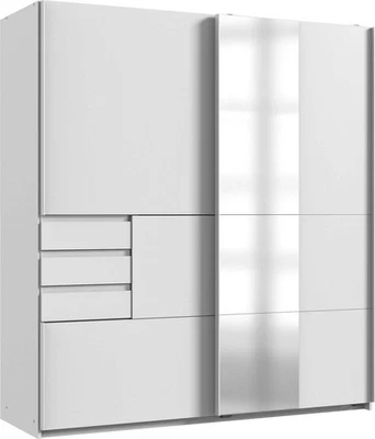 Armoire À Portes Coulissantes Bamberg 180x65x198cm Choix De Finition - Photo 1/4