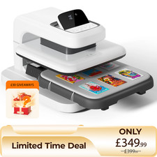 15 x 15 Auto Heat Press Machine 2 Sublimation Printer Transfer T Shirt HTVRONT