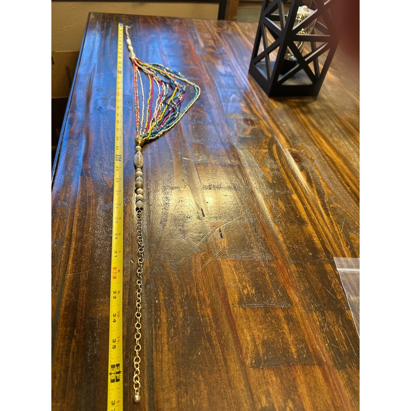 Chicos Multistrand Seed Bead Statement Necklace M… - image 6