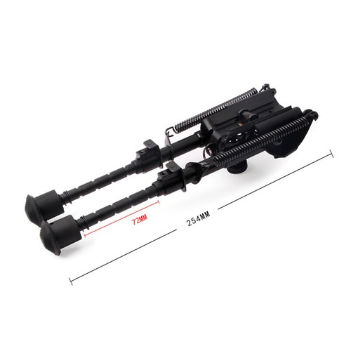 6/9/13/27''Rifle Bipod Adjustable Spring Return Heavy Duty Tiltable Swivel Mount - Picture 19 of 43