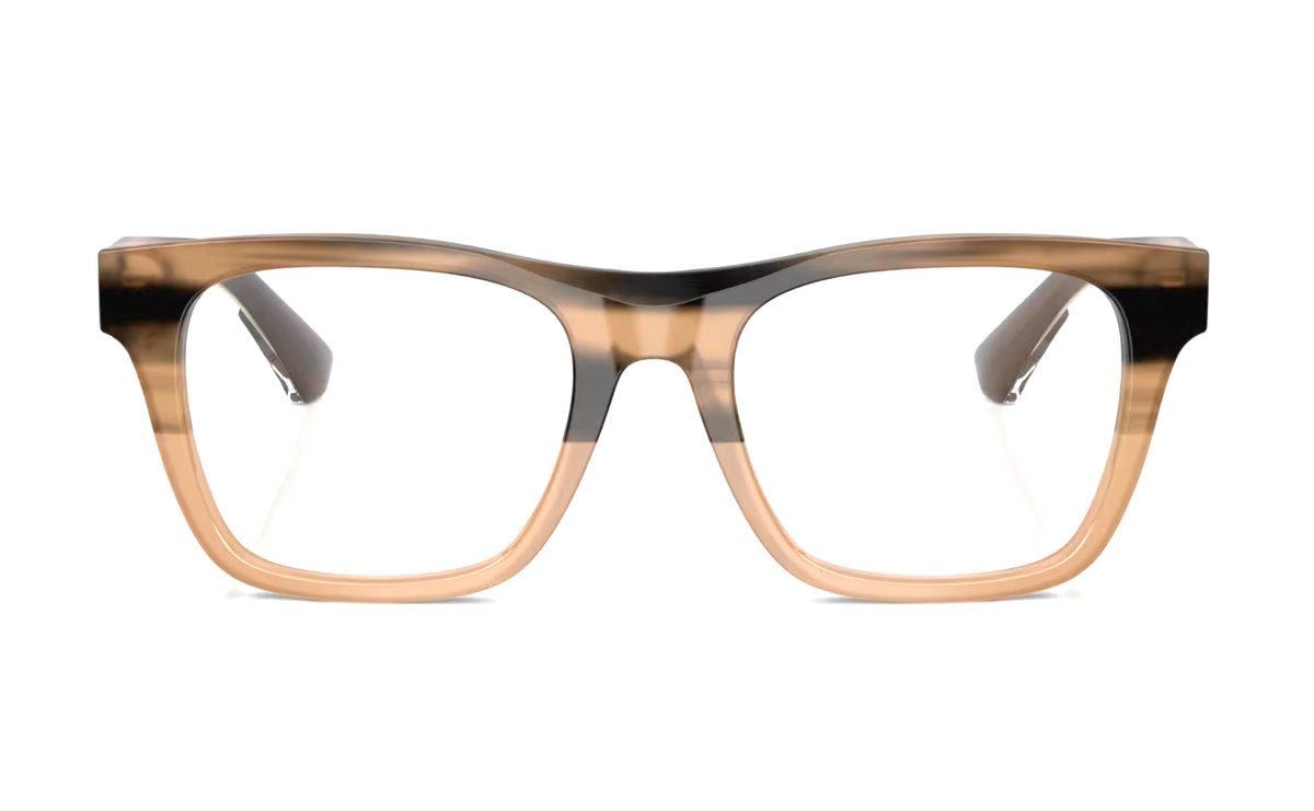 New BURBERRY Reading Glasses B 2445 4207 52-19 145 Striped Beige