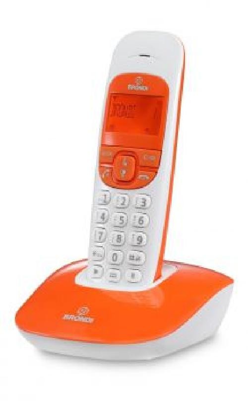 BRONICEW/O BRONDI NICE (BIANCO/ARANCIO) - TELEFONO CORDLESS SINGOL - Immagine 4