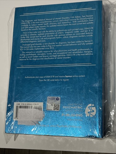 Sealed Diagnostic & Statistical Manual ofMental Disorders Text Revision Dsm-5-TR - Picture 3 of 6
