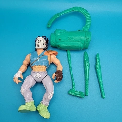 Casey Jones Complete Teenage Mutant Ninja Turtles Playmates 1989 Vintage